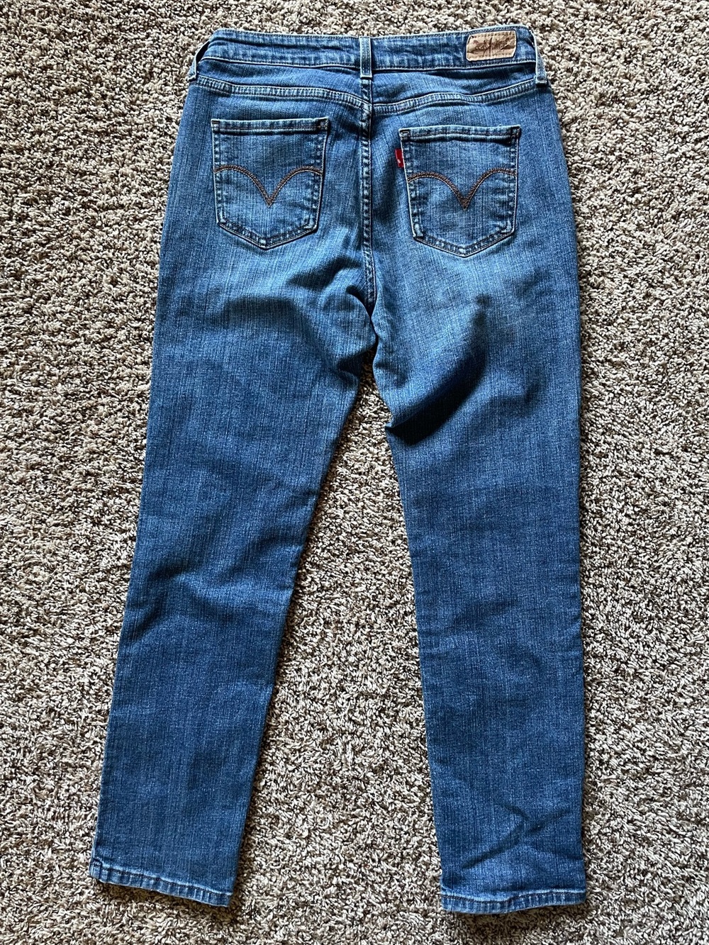 Levi’s Mid-Rise “Skinny” Straight Leg Jeans Women’s Size 10